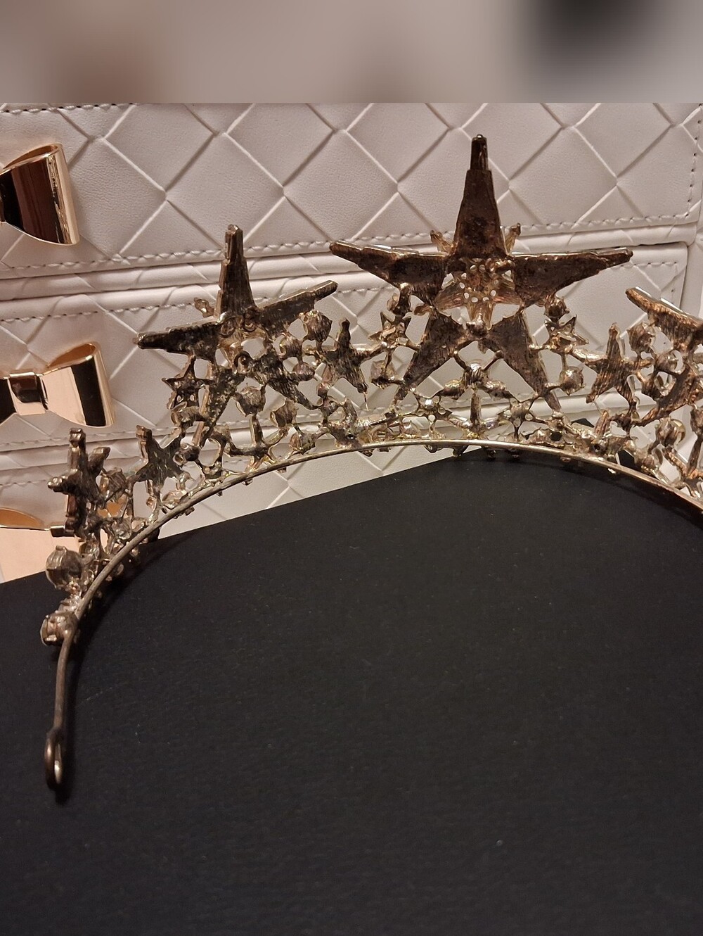 Sparkling Silver Star Tiara - Picture 5 of 5